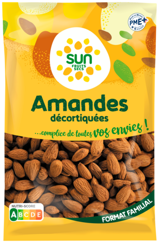 Amandes décortiquées - Format familial - SUN