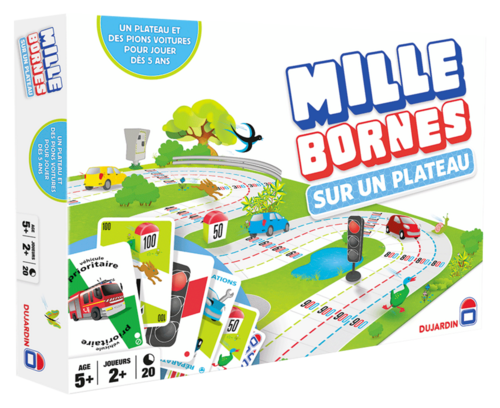 Mille Bornes sur Un Plateau - Dujardin