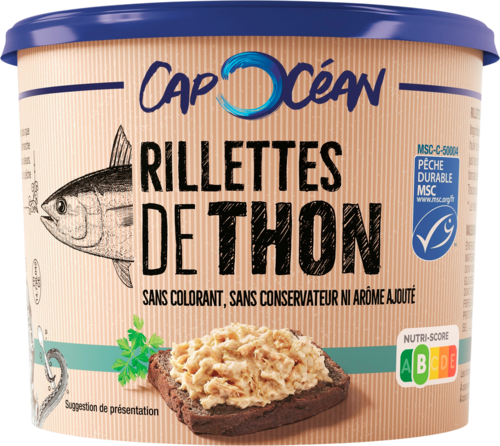 Rillettes de Thon MSC - CAP OCÉAN
