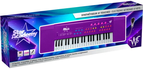 SYNTHétiseur 37 TOUCHES STAR ACADEMY