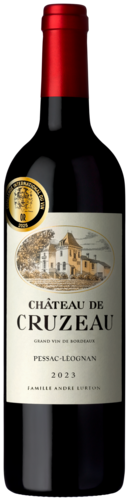 Aop Pessac-Léognan Rouge - Château de Cruzeau 2023 - Chateau de Cruzeau