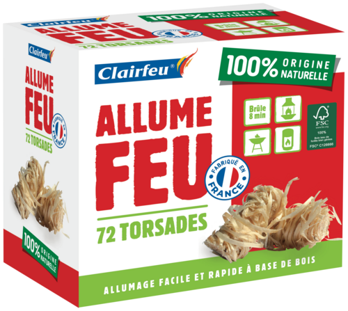 72 Torsades Allumes Feu - Clairfeu
