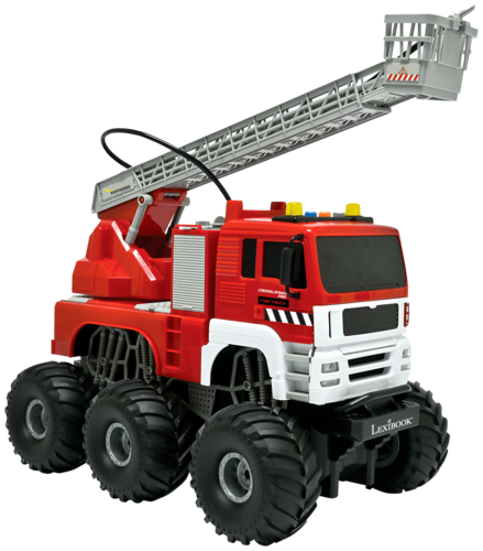 Crosslander® PRO Camion de pompier RADIOCOMMANDé - LEXIBOOK