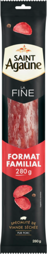 Saucisson sec La Fine Format Familial - SAINT AGAÛNE