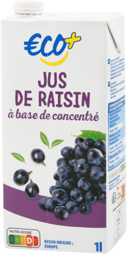 Jus de Raisin - Eco+