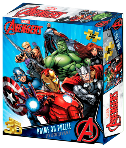 Puzzle 3d 500 Pièces Avengers