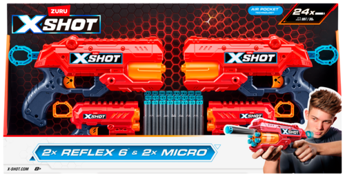 Pack de 2 Reflex et 2 Micro