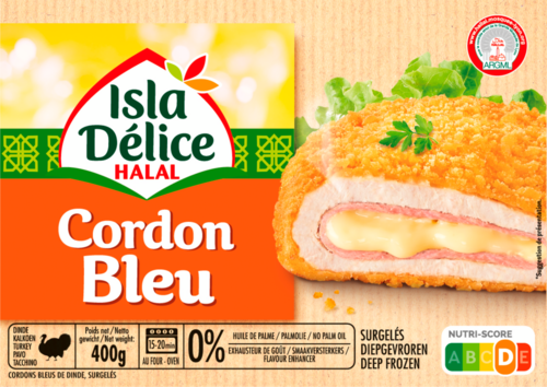 Cordon Bleu Halal surgelé - ISLA DELICE