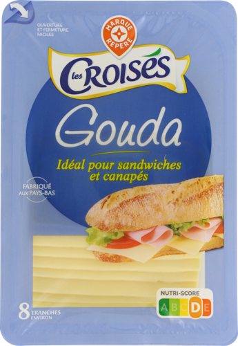 Tranchettes de Gouda 28% Mat. Gr. - les Croisés