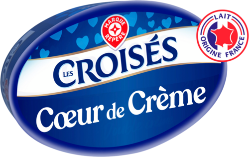 Ovale Coeur de Crème 30% Mat. Gr. - les Croisés
