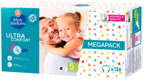 Changes Bébé Ultra Confort Mégapack - Mots D'enfants