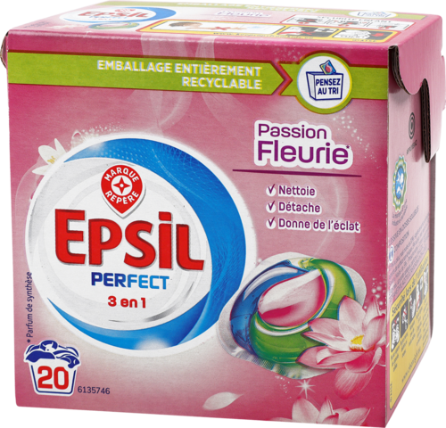 LESSIVE TRI DOSES FLEURIE - EPSIL
