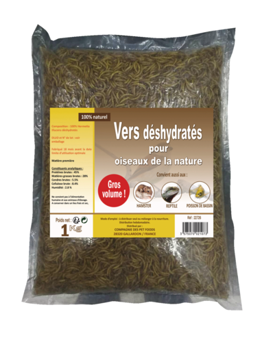 Vers Déshydratés - Lifland