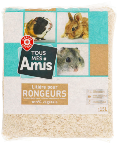 Litière Rongeurs - Tous Mes Amis