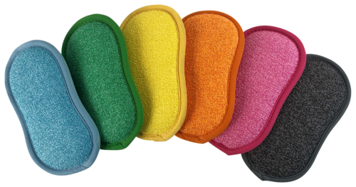 Lot de 6 Eponges Réutilisables - Homeside