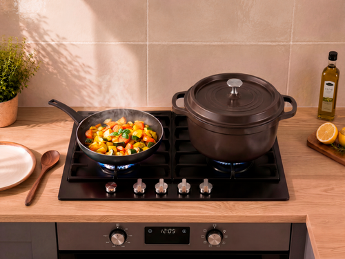 Cocotte Ronde Marron Ø 28 Cm - Homeside