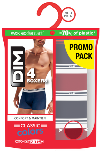 Lot de 4 Boxers Homme - Dim