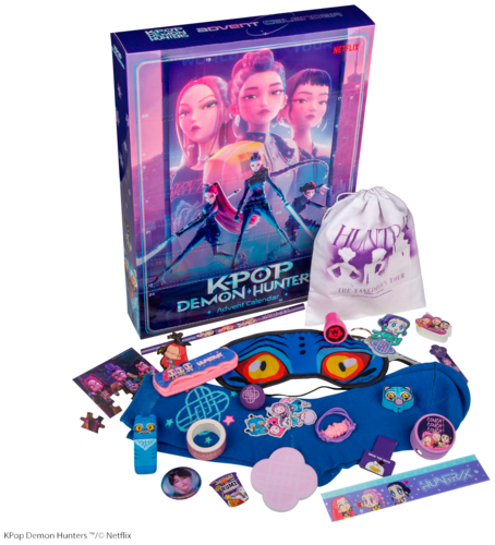 Calendrier de L'avent Kpop Demon Hunters