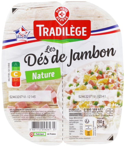 Dés de Jambon - Tradilège