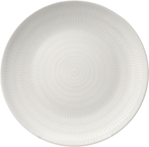 Assiette Dessert "Paros" Blanche Ø19cm - Insea