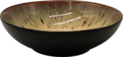 Assiette Creuse "Farah" Beige Ø20,5 Cm - Insea