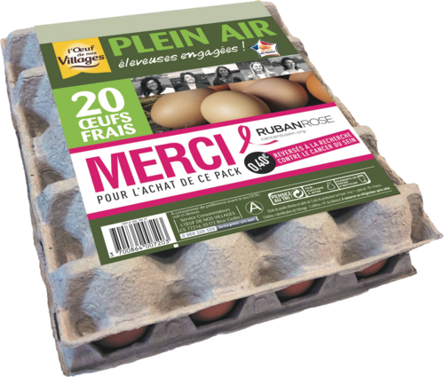 20 Oeufs frais plein air - L'OEUF DE NOS VILLAGES