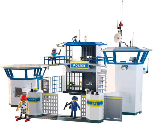 1. CENTRE DE COMMANDEMENT DE LA POLICE - PLAYMOBIL