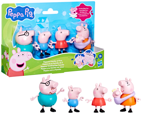 Coffret 5 figurines - PEPPA PIG
