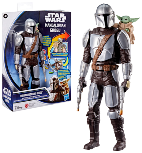 Figurines Mandalorian et Grogu - Star Wars