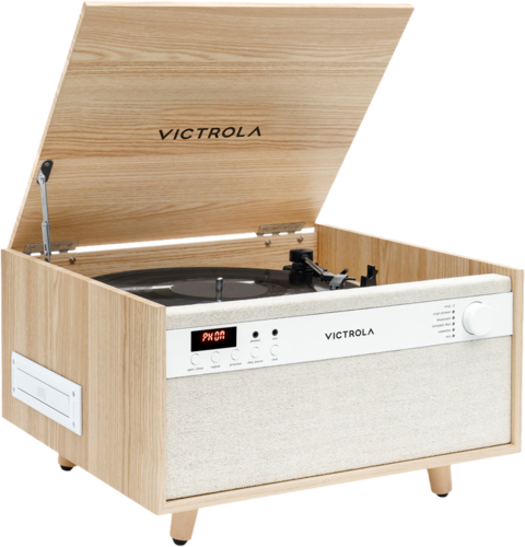 Platine Vinyle 4 en 1 Century Naturel - Victrola