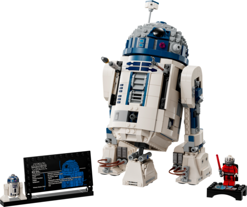 1. R2-D2 2. Grogu et Son Landau - Lego
