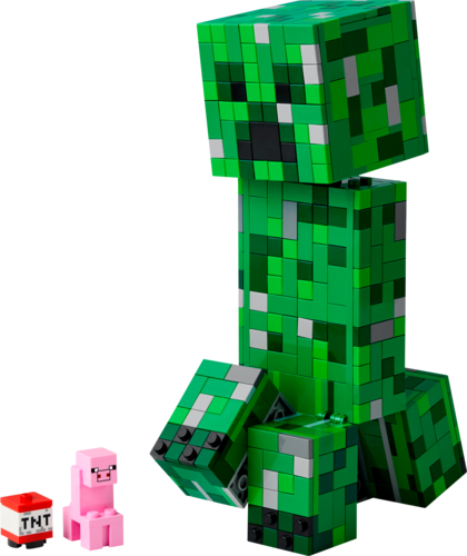 1. le Creeper™ de Minecraft 2. Ravitaillement - Lego