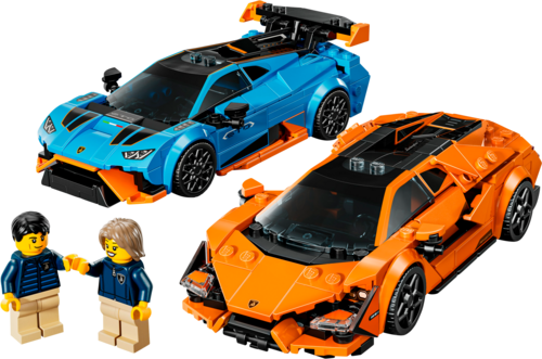 Lamborghini Revuelto et Huracán STO - LEGO