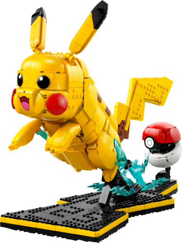 Pikachu et Poké Ball - Lego