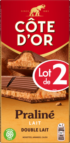 Tablettes de Chocolat Fourrées - Côte D'or