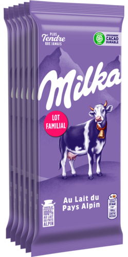 Tablettes de Chocolat - Milka