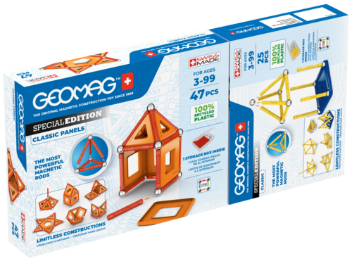 Jeu de construction magnétique - GEOMAG