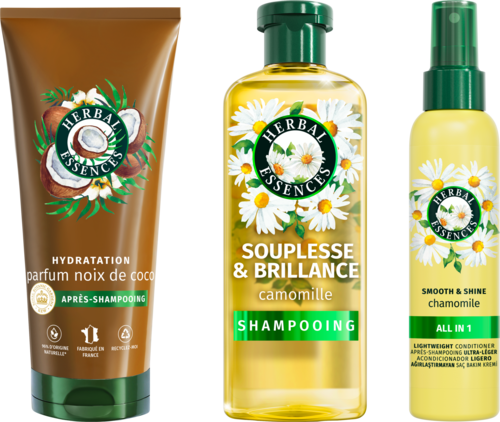 Sur les Produits Présents en Magasin de la Gamme “herbal Essences”.