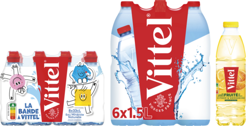 Sur les Produits Présents en Magasin de la Gamme “vittel”.