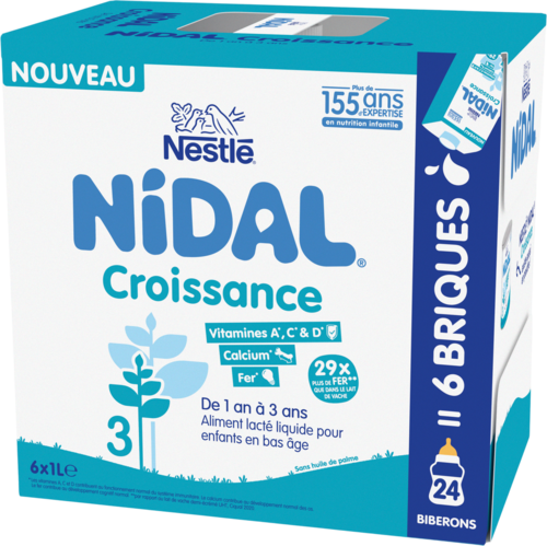 Lait de Croissance Nidal - Nestlé