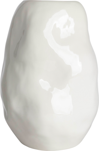 Vase Martelé Blanc
