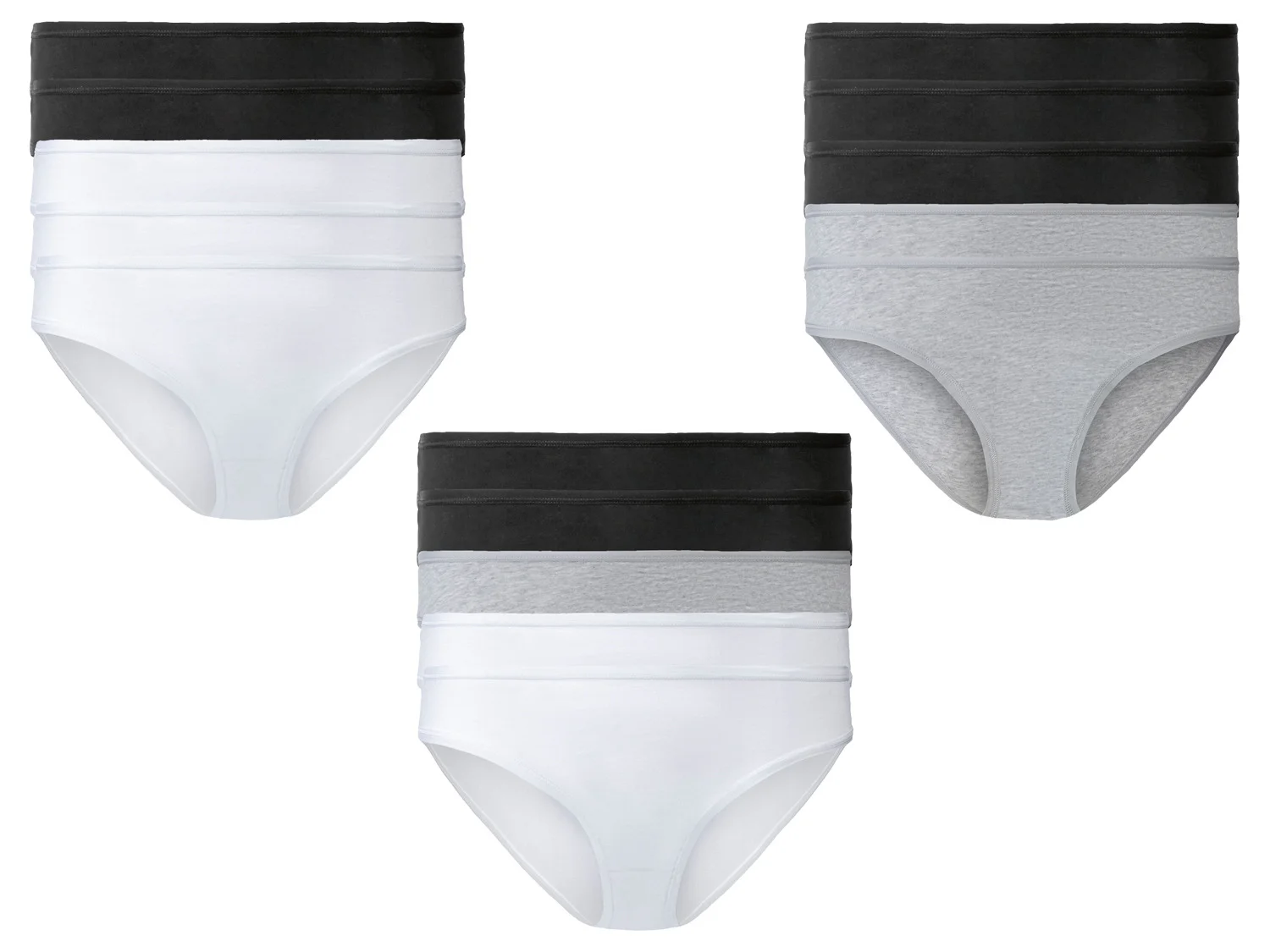 Lot de 5 culottes femme