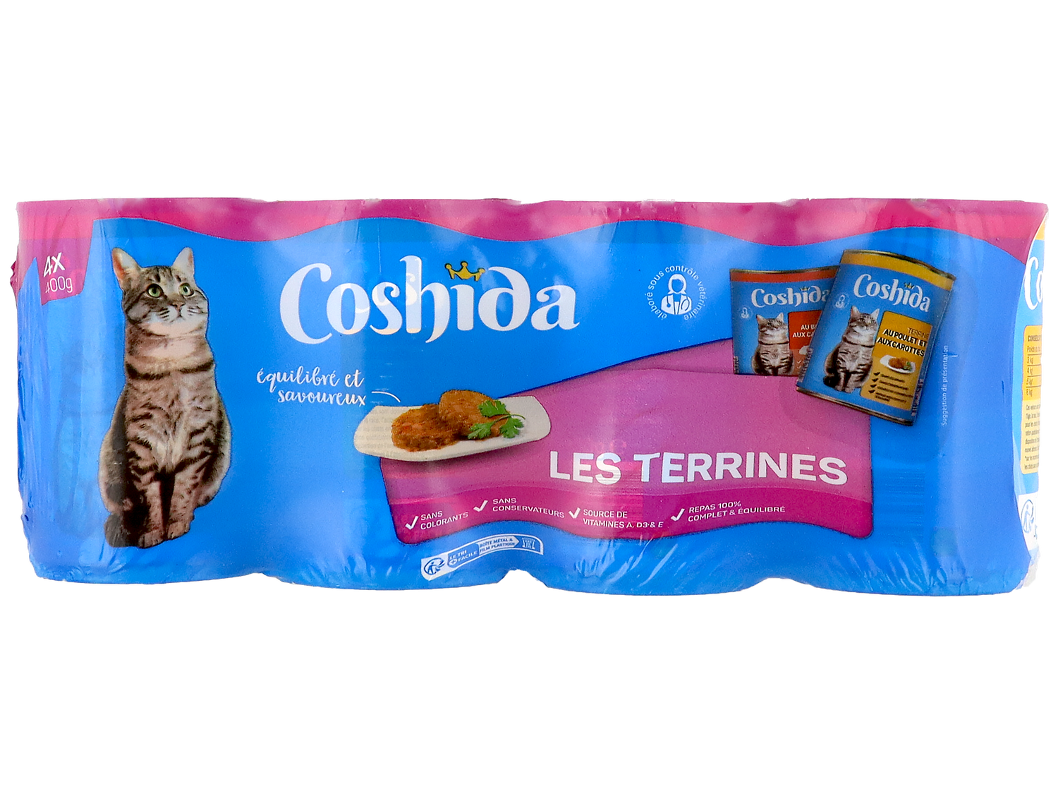Terrines pour chat