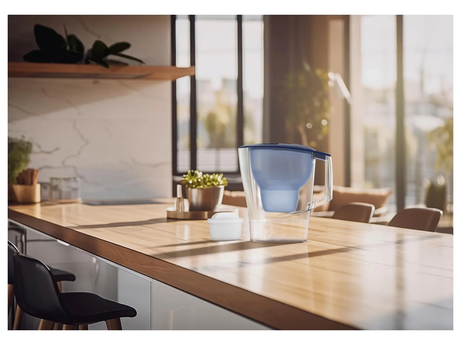 Carafe filtrante Aluna