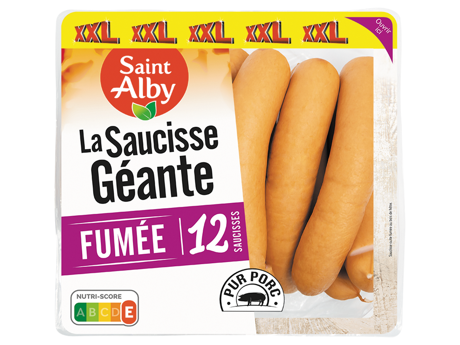 Saucisses géantes