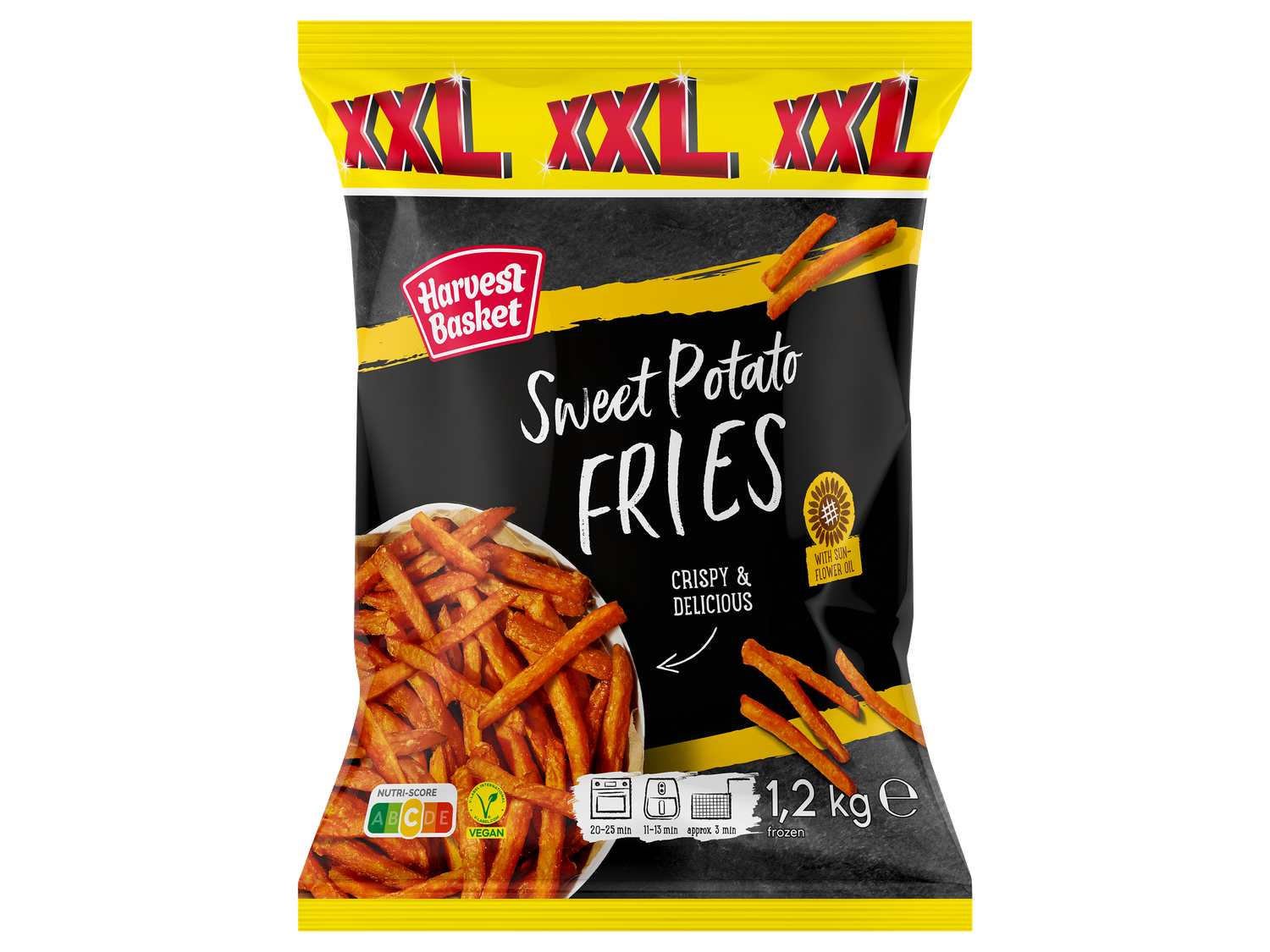Frites de patates douces