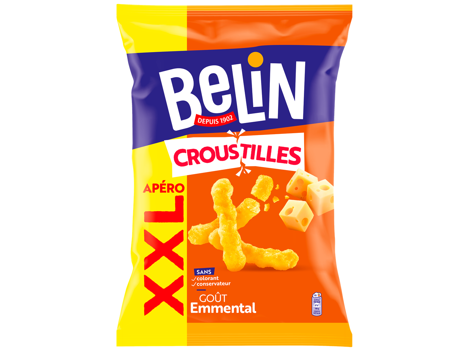Croustilles goût emmental