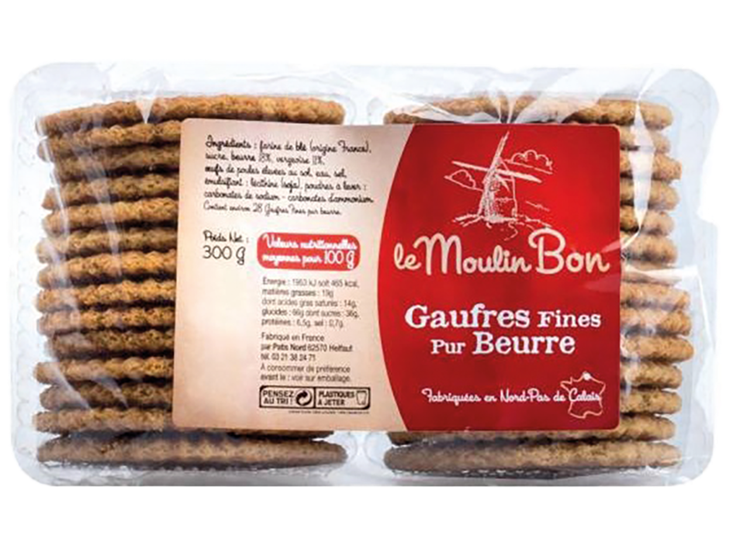 Gaufres fines pur beurre