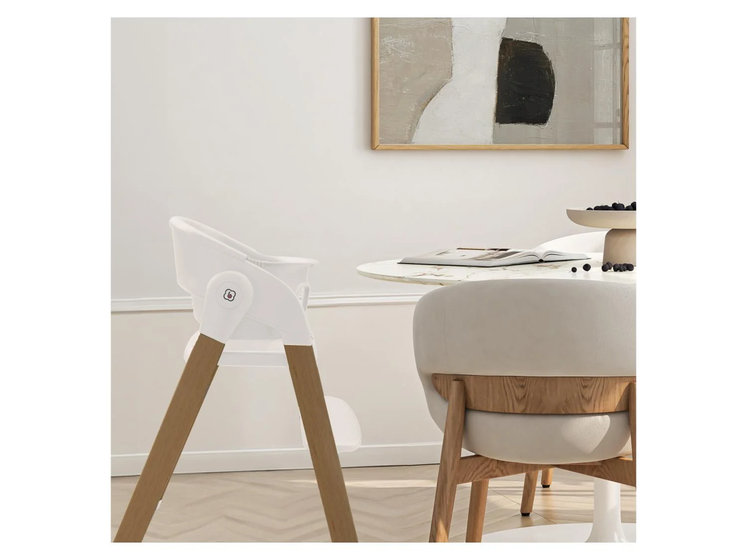 Chaise haute évolutive