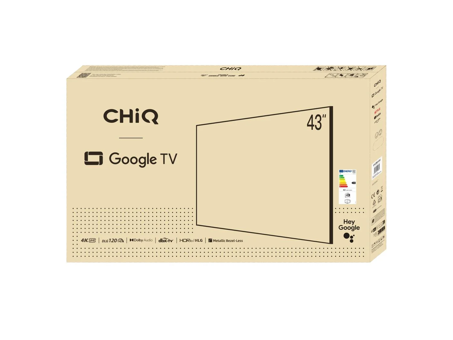 Smart TV UHD U43M10V, 43 pouces (108 cm)